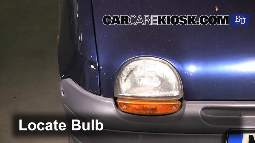 1997 Renault Twingo Air 1.1L 4 Cyl. Lights Headlight (replace bulb)